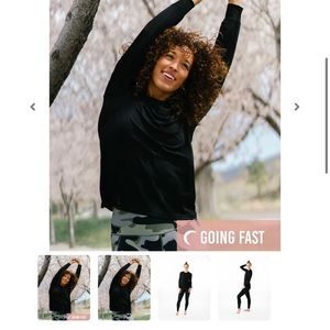 ZYIA Black Primo Long-sleeve